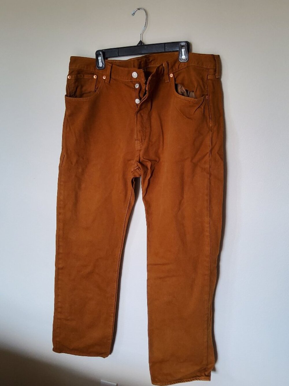 Levi's 501 Men's button fly Jeans size 38W 32L